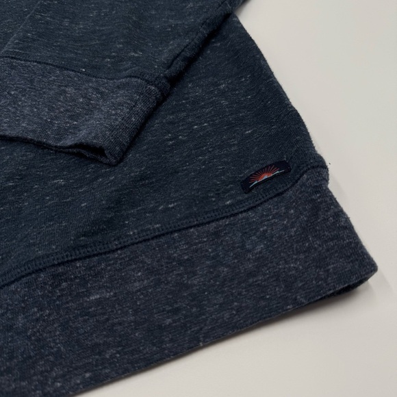 Faherty Men's Blue Cotton Blend Quarter-Zip Sweater XXL - Picture 2 of 10